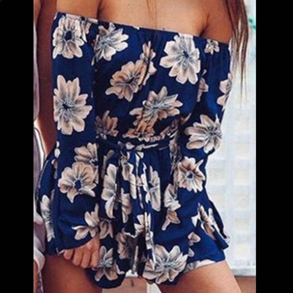 Off the Shoulder Romper
